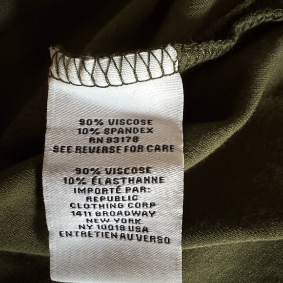 Magaschoni Green Stretch Jersey Midi Dress NWT Large Casual Workwear Evening - Picture 5 of 6